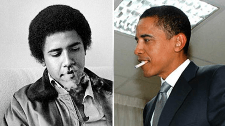 Smoking-Barack-Obama