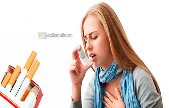 foto-kurenie-i-astma-allergicheskaya-bronhialnaya-serdechnaya