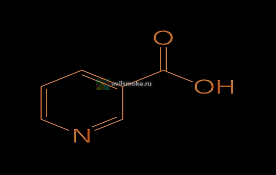 Фото - формула никотиновой кислоты