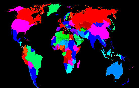 Фото - Карта мир