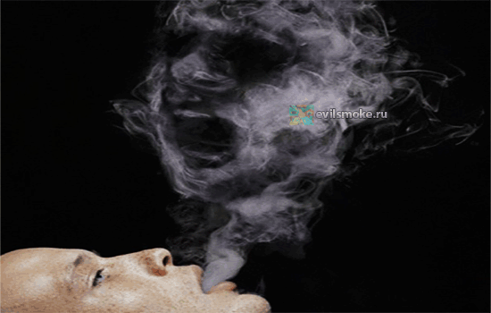 Фото - Человек выдыхает дым